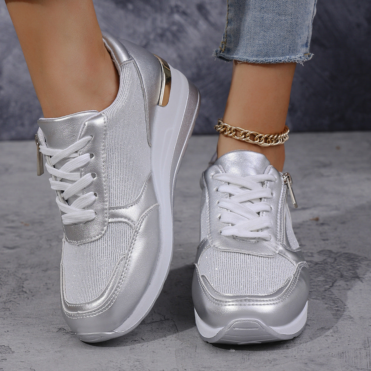 Ada - Comfortable Stylish Sneakers-15543781949813-Nancy & Mae Savannah
