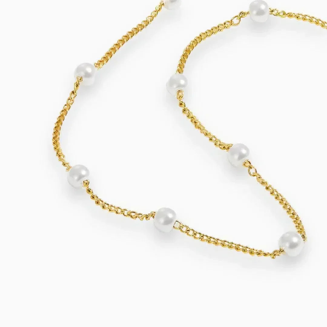 Albirea – Simulated pearls – Necklace-15227800027509-Nancy & Mae Savannah