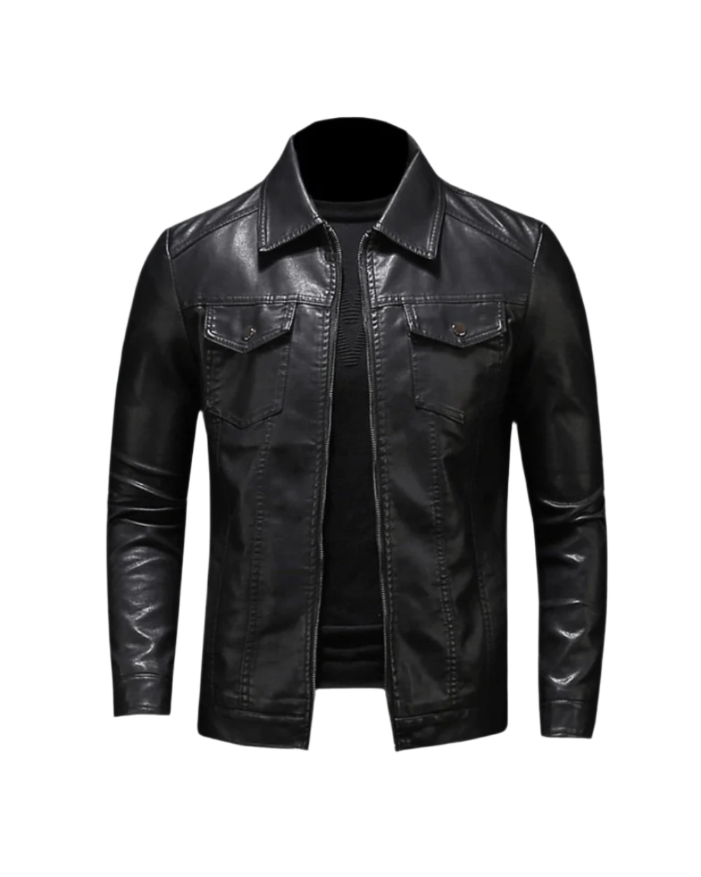 Alessandro Leather Jacket-15519103746421-Nancy & Mae Savannah