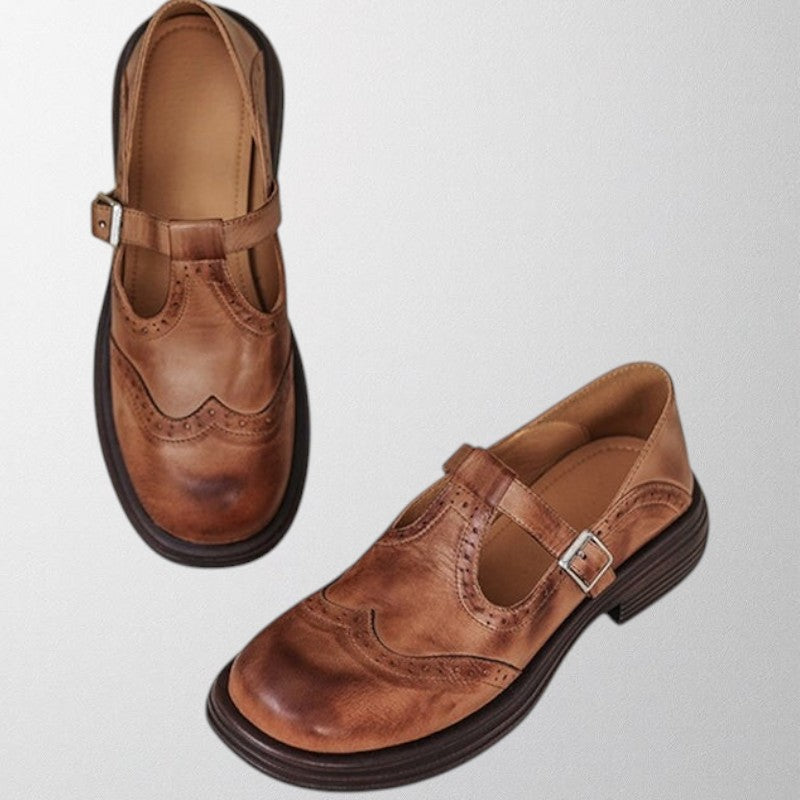 Amara - Elegant Leather Shoes-15519660769653-Nancy & Mae Savannah