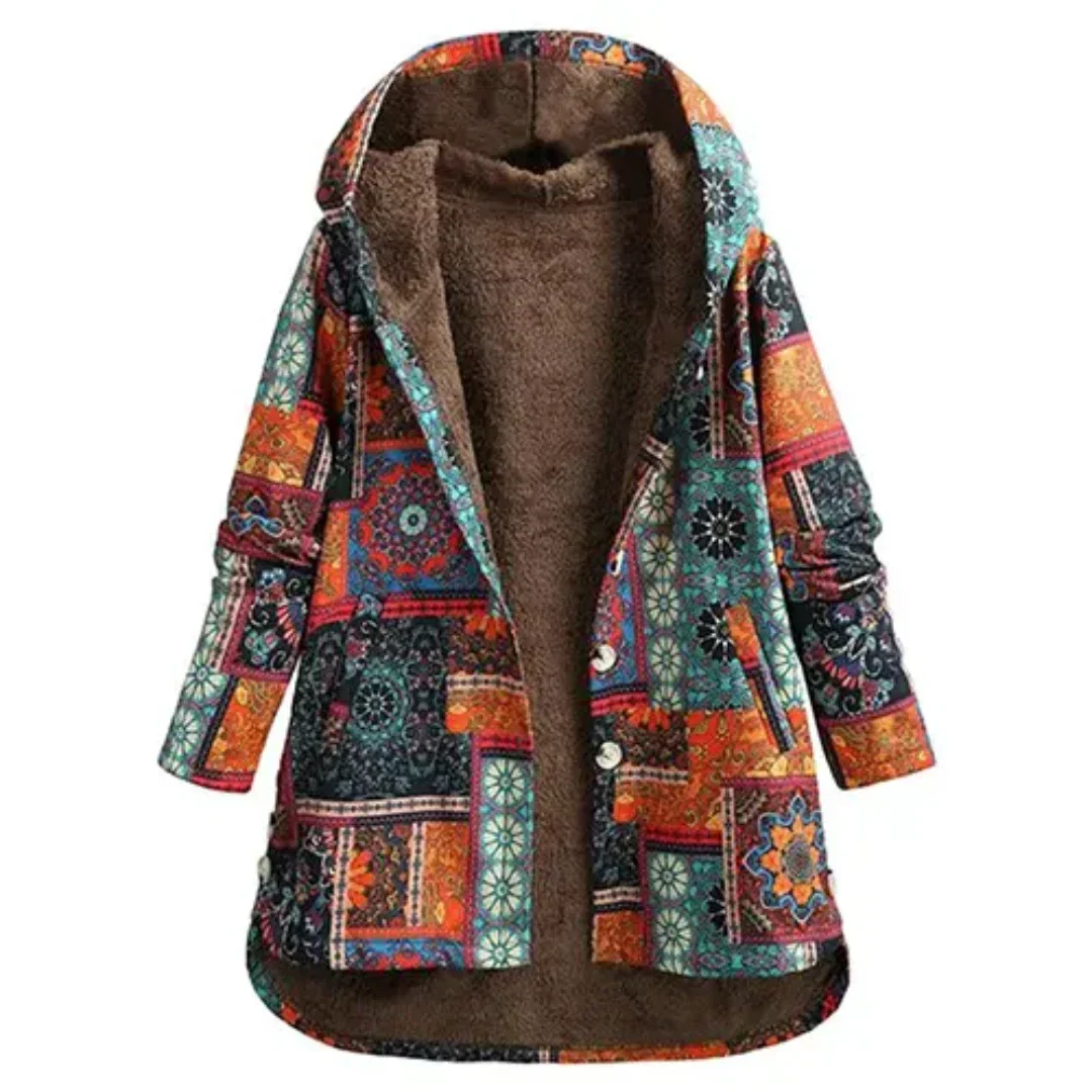 Analia - Fleece-Lined Hooded Jacket-15544936464757-Nancy & Mae Savannah