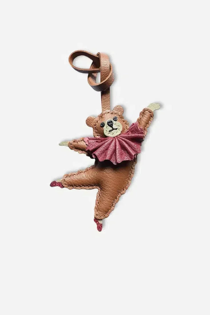 Ballet Bear – Graceful design – Bag charm-15133606740341-Nancy & Mae Savannah