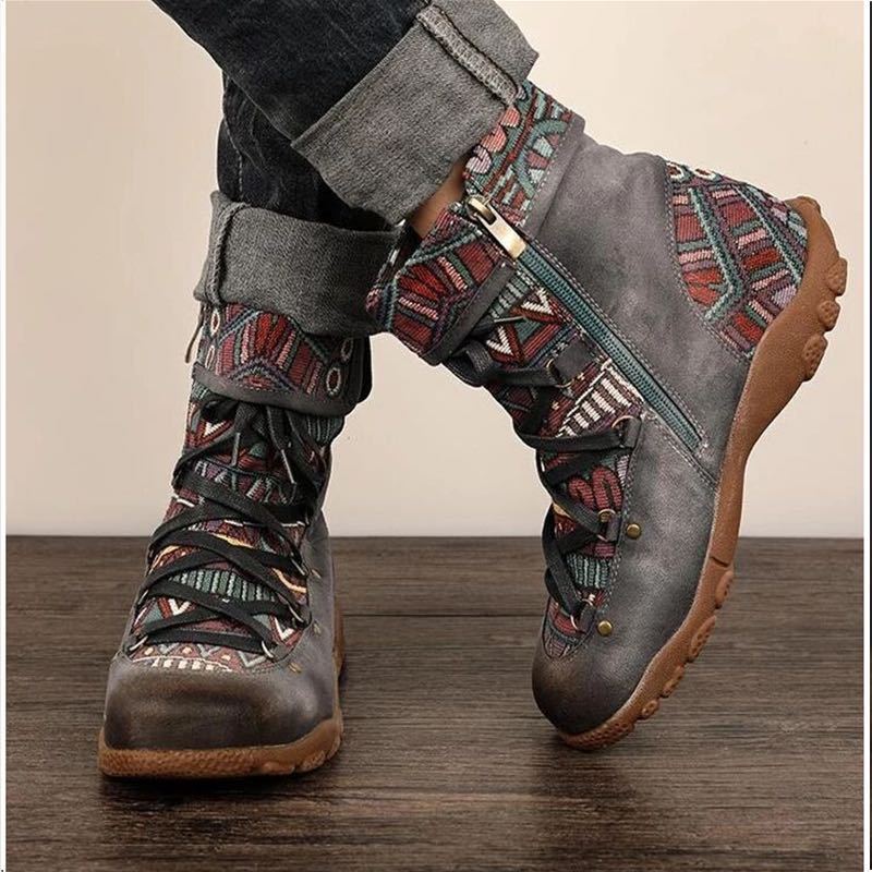 Bohemia - Leather Boots-15550871765365-Nancy & Mae Savannah