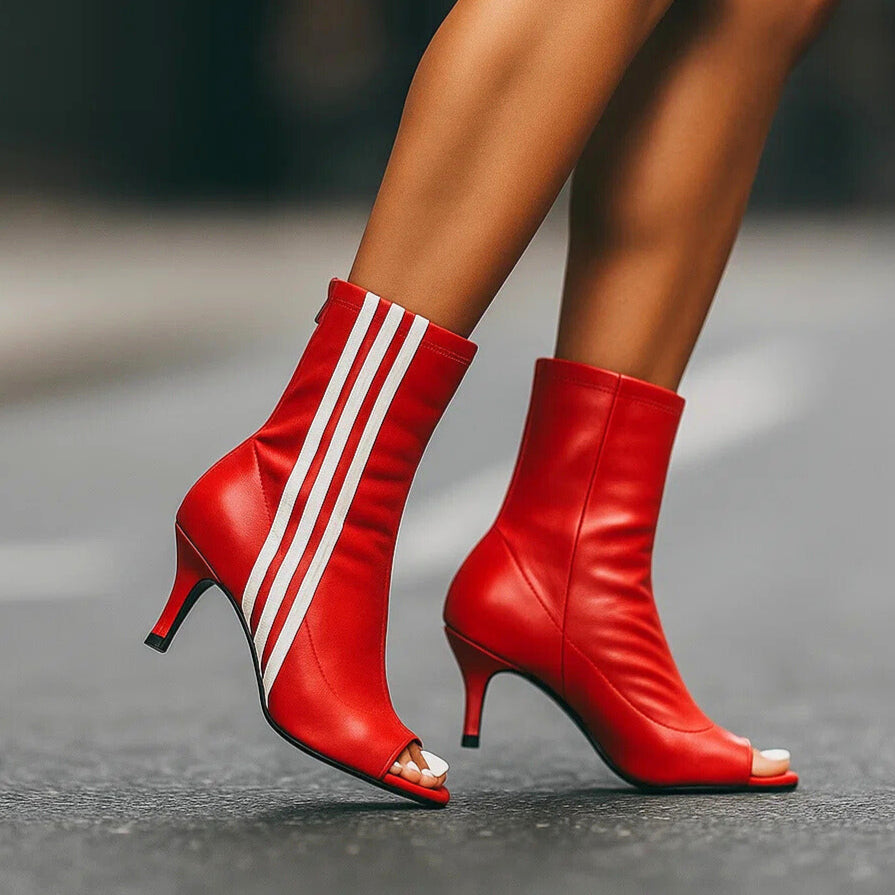 CHELSEA - JADE STRIPE BOOTS-15560640004469-Nancy & Mae Savannah