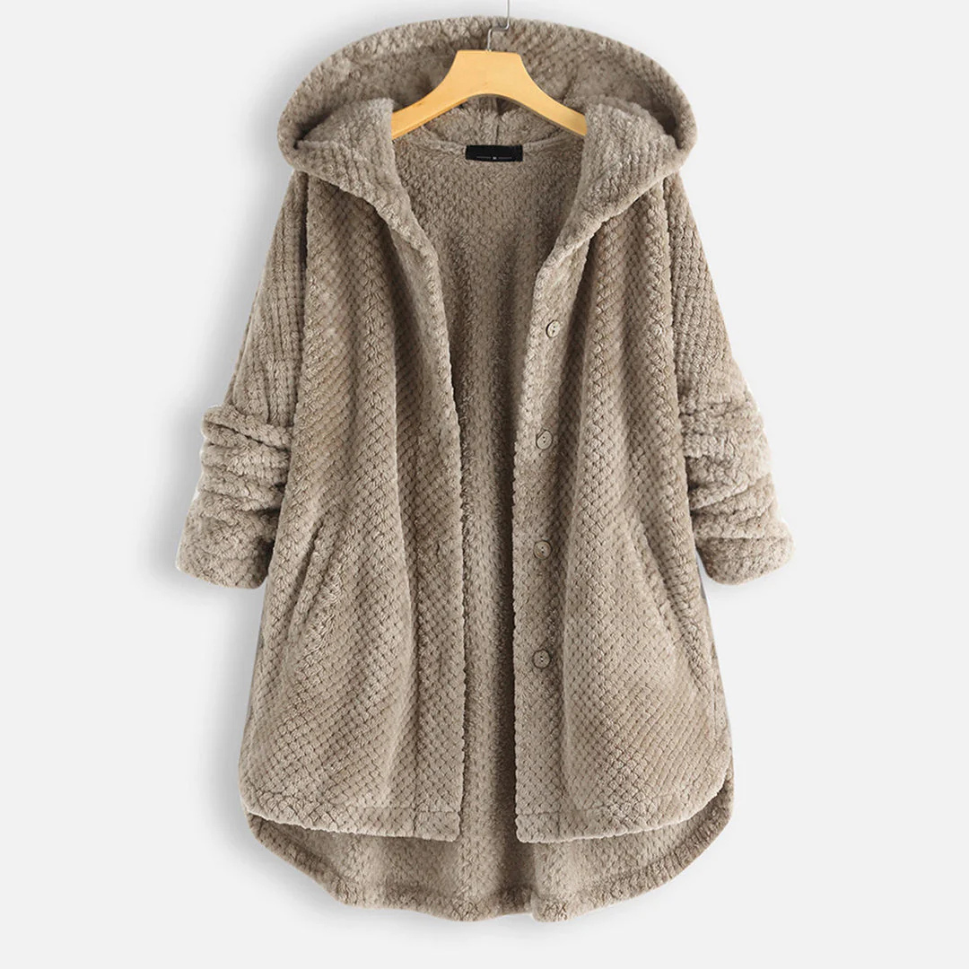 Cielo - Button Down Hooded Jacket-15544936857973-Nancy & Mae Savannah