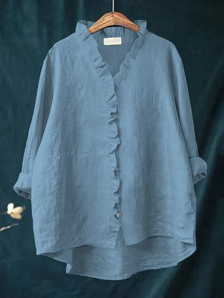 Dakota - Blue Breeze Blouse-15542206955893-Nancy & Mae Savannah