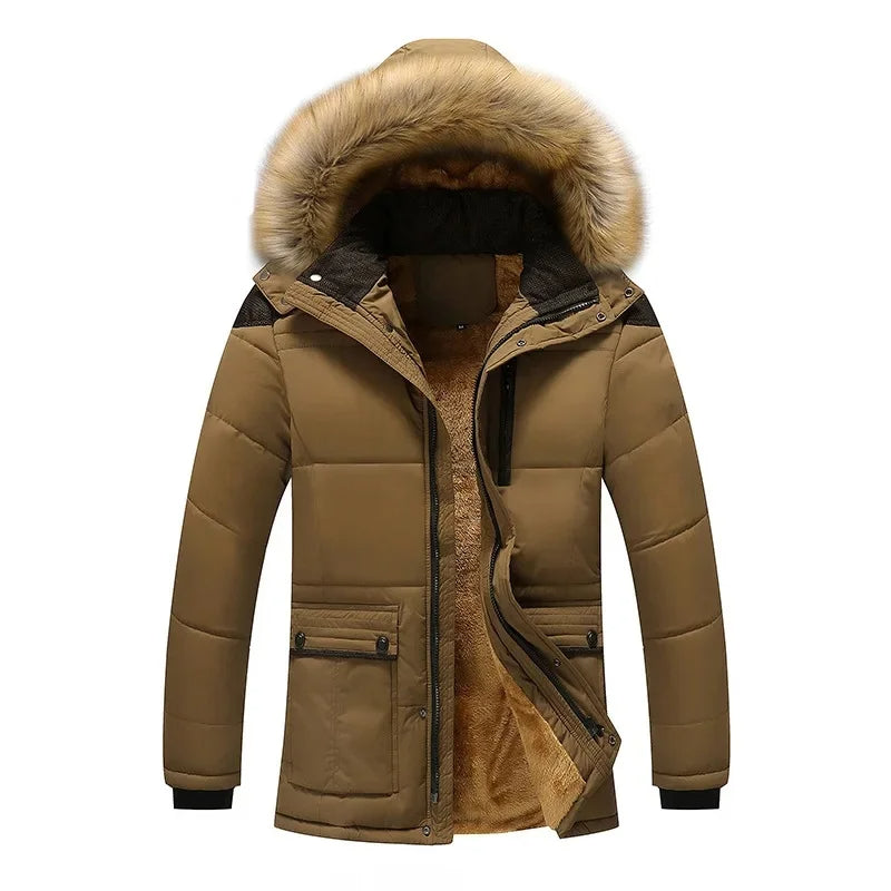 Elegant Padded Fleece Winter Jacket-15519104926069-Nancy & Mae Savannah