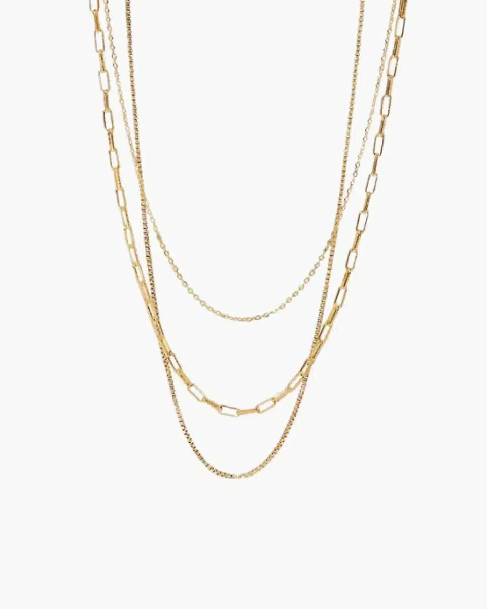 Étoile – Parisian chic design – Layered necklace-15227799896437-Nancy & Mae Savannah