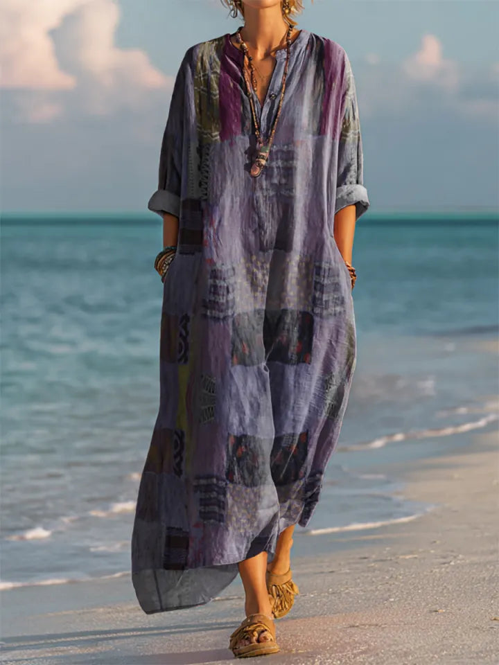 Grace - Bohemian Maxi Dress-15563793236341-Nancy & Mae Savannah