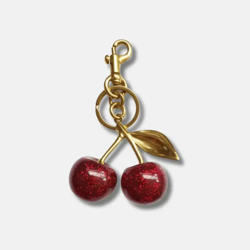 Hard Cherry – Bold design – Bag charm-15133594386805-Nancy & Mae Savannah