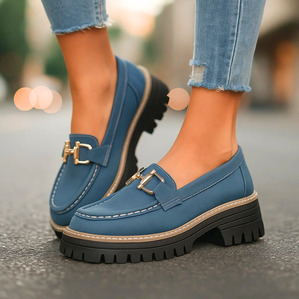 ISLA - MONROE PLATFORM LOAFERS-15560643740021-Nancy & Mae Savannah