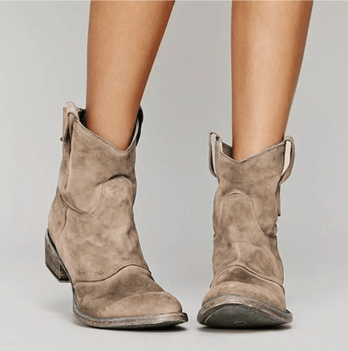 Isolde - Suede Western Boots-15544868602229-Nancy & Mae Savannah