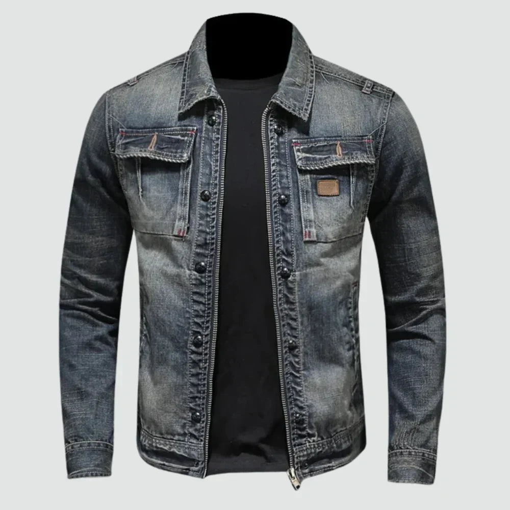 Louis - Denim Jacket Cooper-15553979613557-Nancy & Mae Savannah