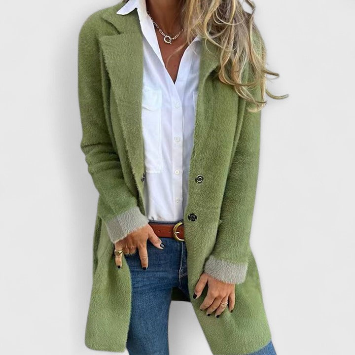 Maribel - Chic Everyday Blazer-Style Coat-15550919541109-Nancy & Mae Savannah