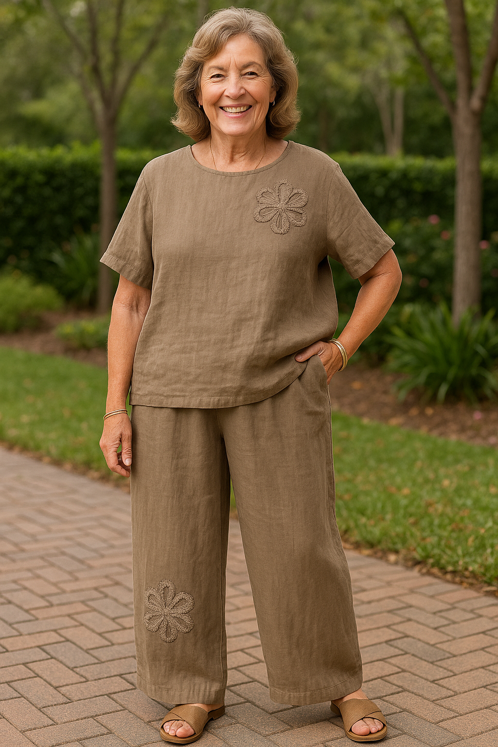 Megan - Comfortable Two-Piece Set-15549008249205-Nancy & Mae Savannah