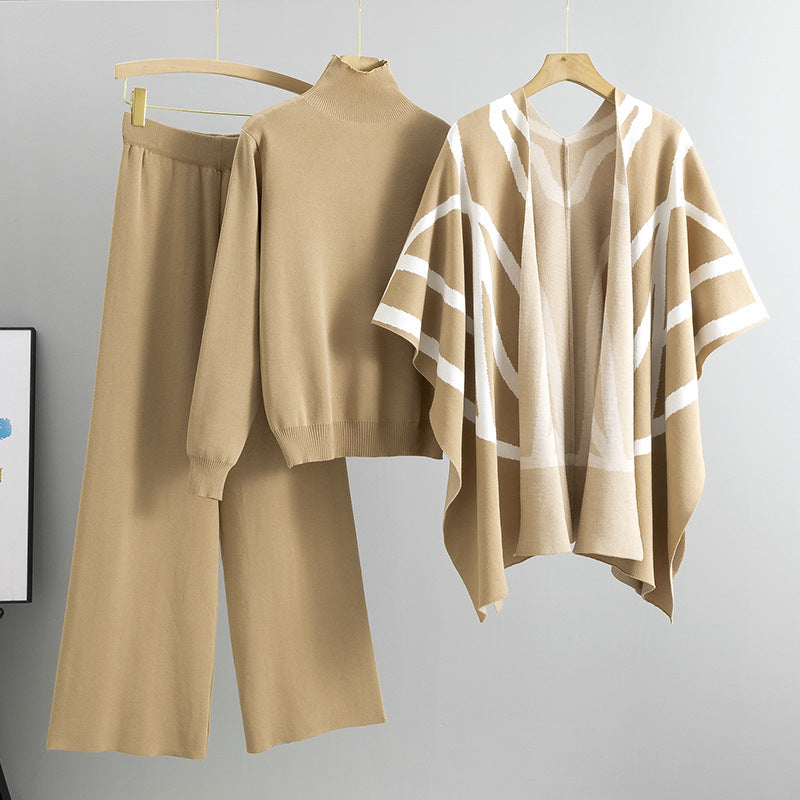 Mila - Elegant Women's Three-Piece Set for Autumn and Winter-15553174077813-Nancy & Mae Savannah