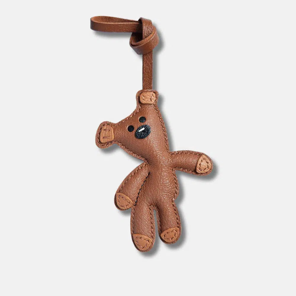 Mr. Bean Teddy – Nostalgic teddy bear design – Bag charm-15133605658997-Nancy & Mae Savannah