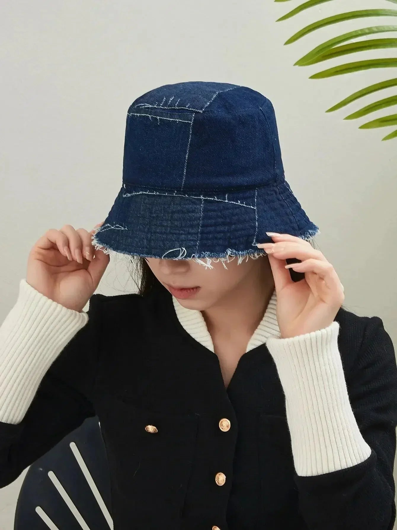 Orivette – Spliced reversible – Bucket hat-15133536846197-Nancy & Mae Savannah