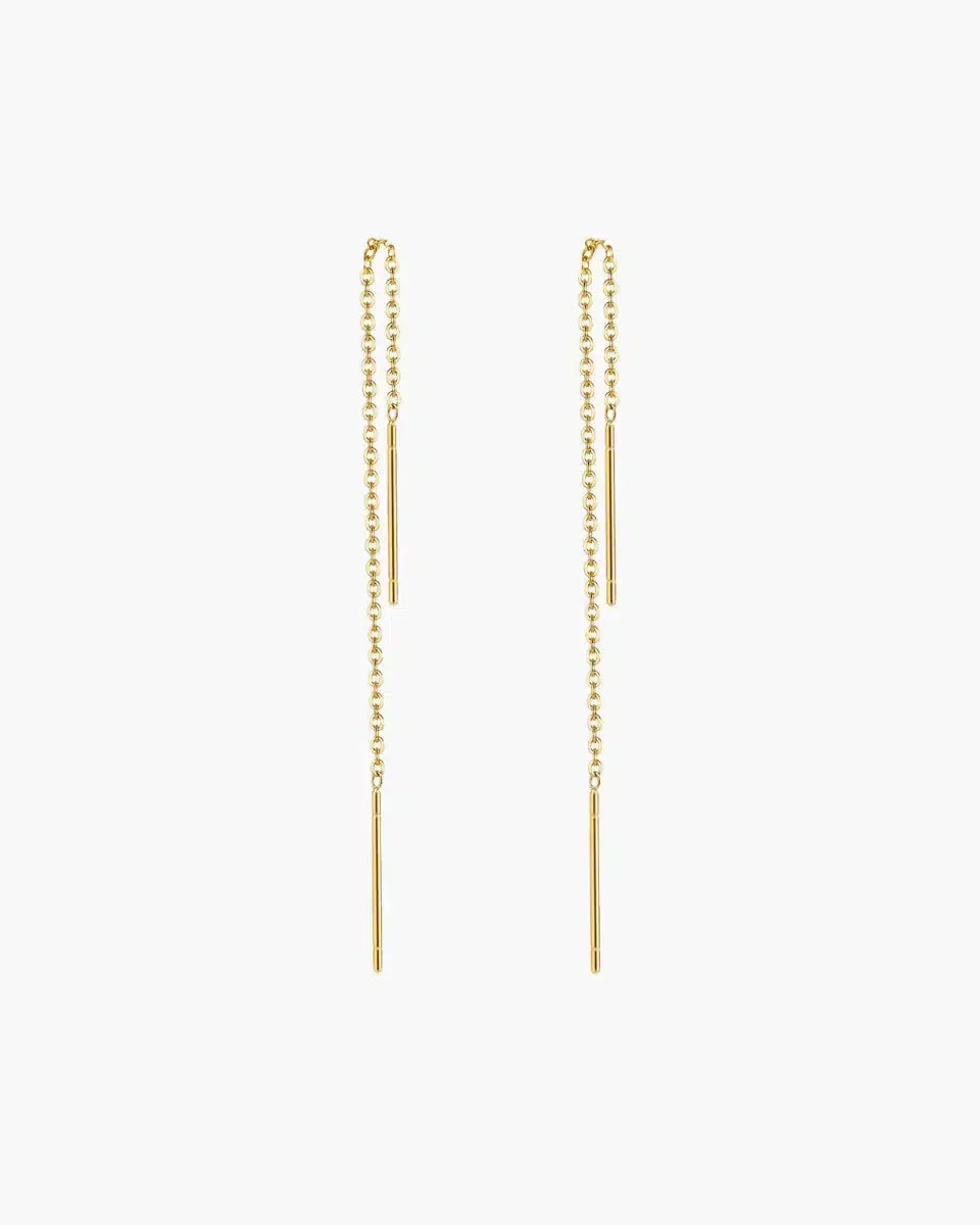 Persis – Modern design – Thread-through hoops-15227778302325-Nancy & Mae Savannah