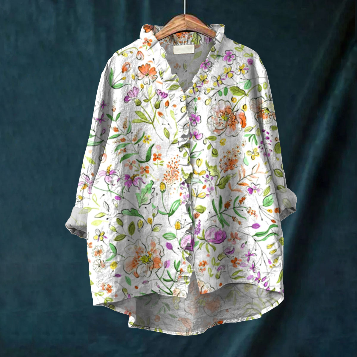Raegan - Elegant Bloom Blouse-15542207349109-Nancy & Mae Savannah