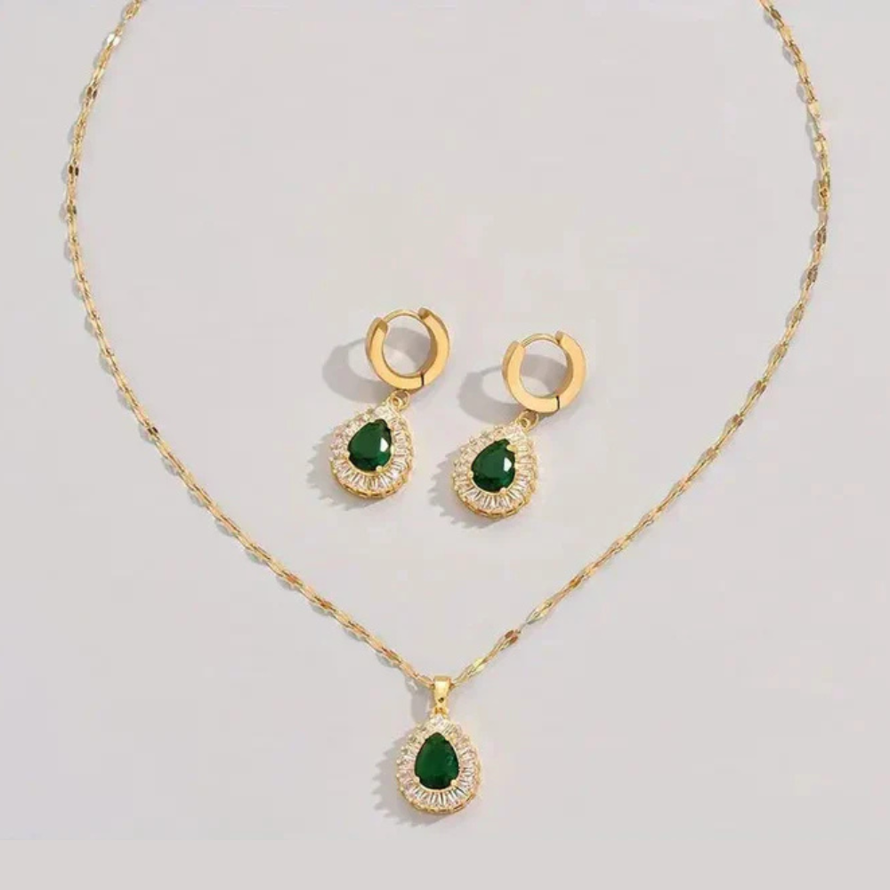 Rheya Lysandelle Jewelry Set-15548284404085-Nancy & Mae Savannah