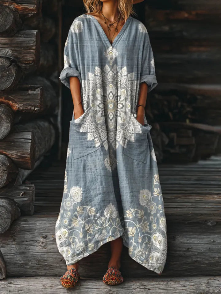 Sophia - Bohemian Maxi Dress-15563794350453-Nancy & Mae Savannah