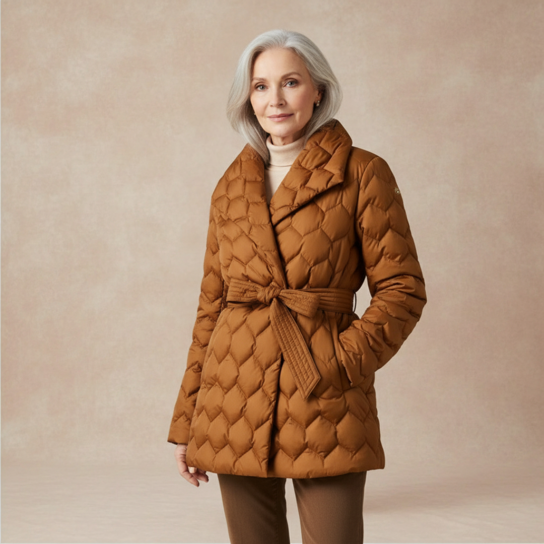 Winslow - Quilted Longline Women’s Coat-15550707237237-Nancy & Mae Savannah