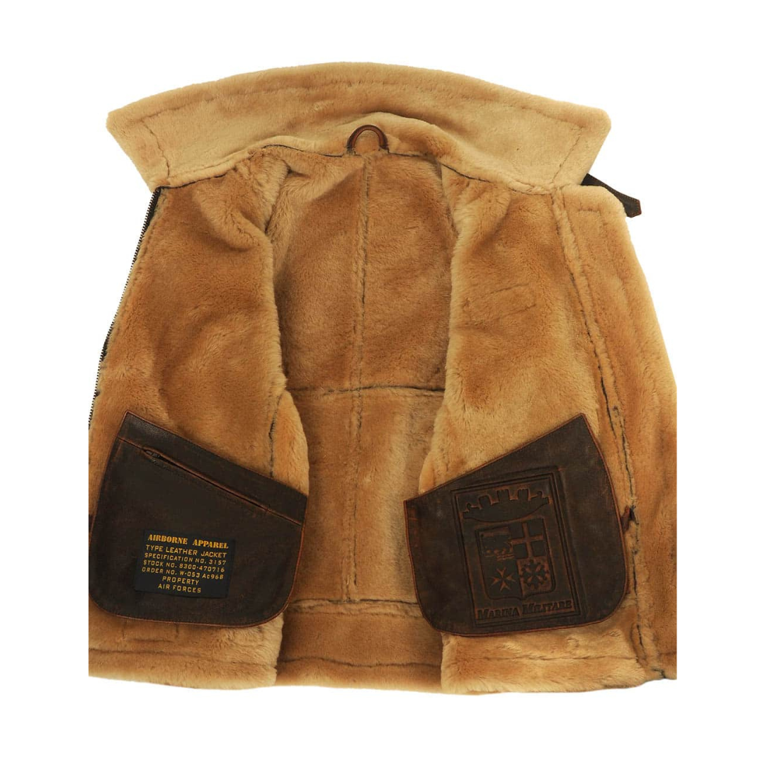 Maverick - Warm Leather Pilot Jacket