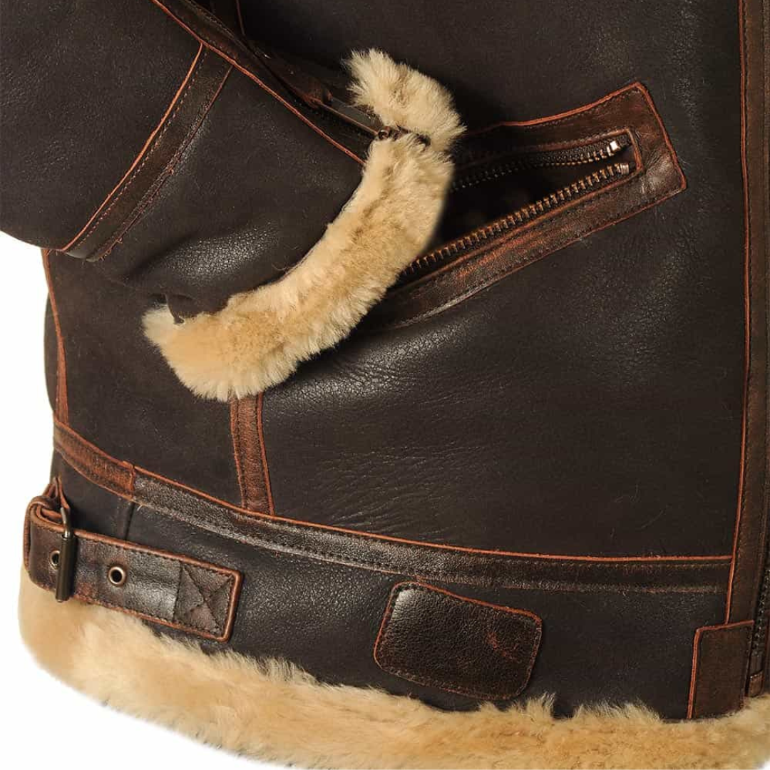 Maverick - Warm Leather Pilot Jacket