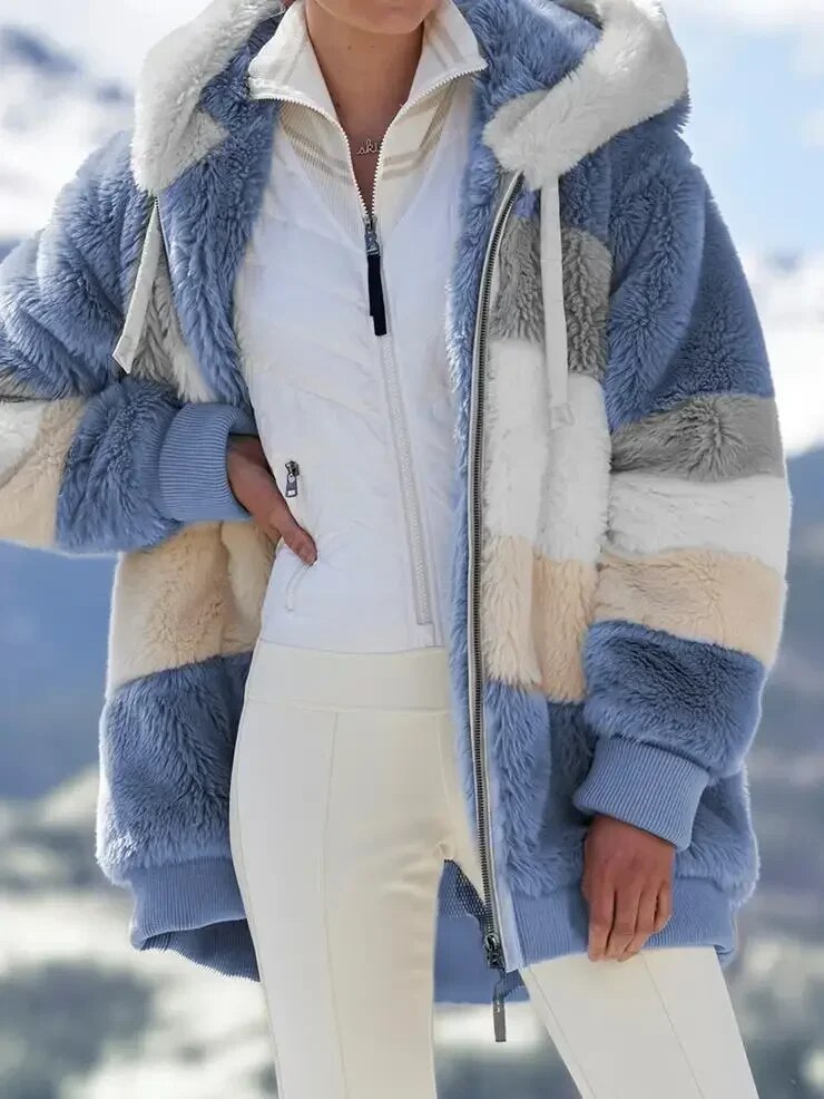ALEX - Winter Jacket with Hood and Zipper-15519826903413-Mirella Fiore