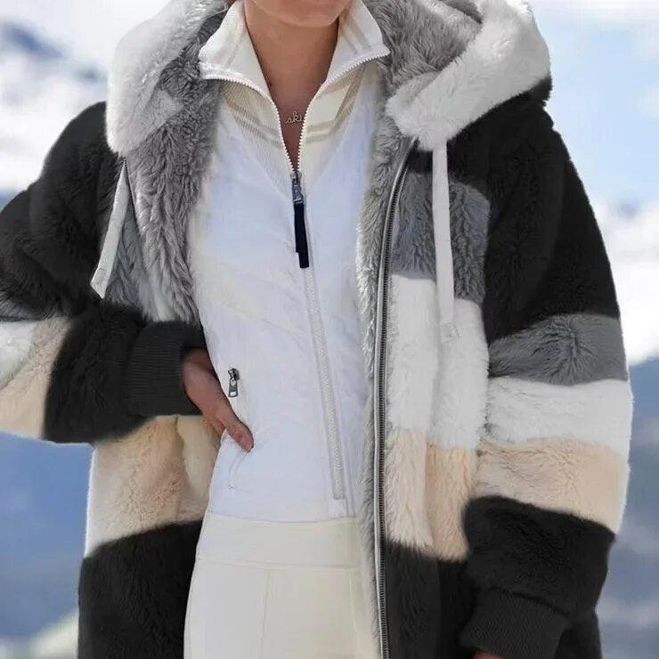ALEX - Winter Jacket with Hood and Zipper-15519826903413-Mirella Fiore