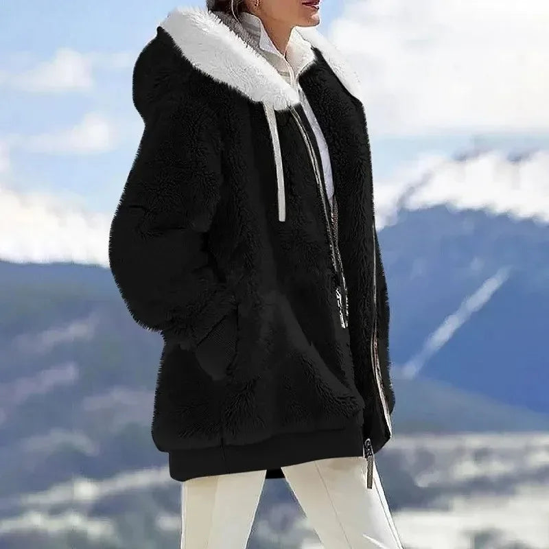 ALEX - Winter Jacket with Hood and Zipper-15519826903413-Mirella Fiore