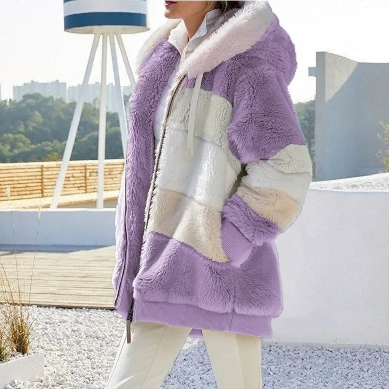 ALEX - Winter Jacket with Hood and Zipper-15519826903413-Mirella Fiore