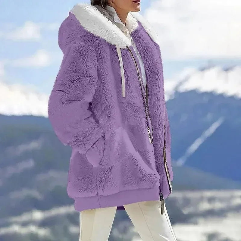 ALEX - Winter Jacket with Hood and Zipper-15519826903413-Mirella Fiore