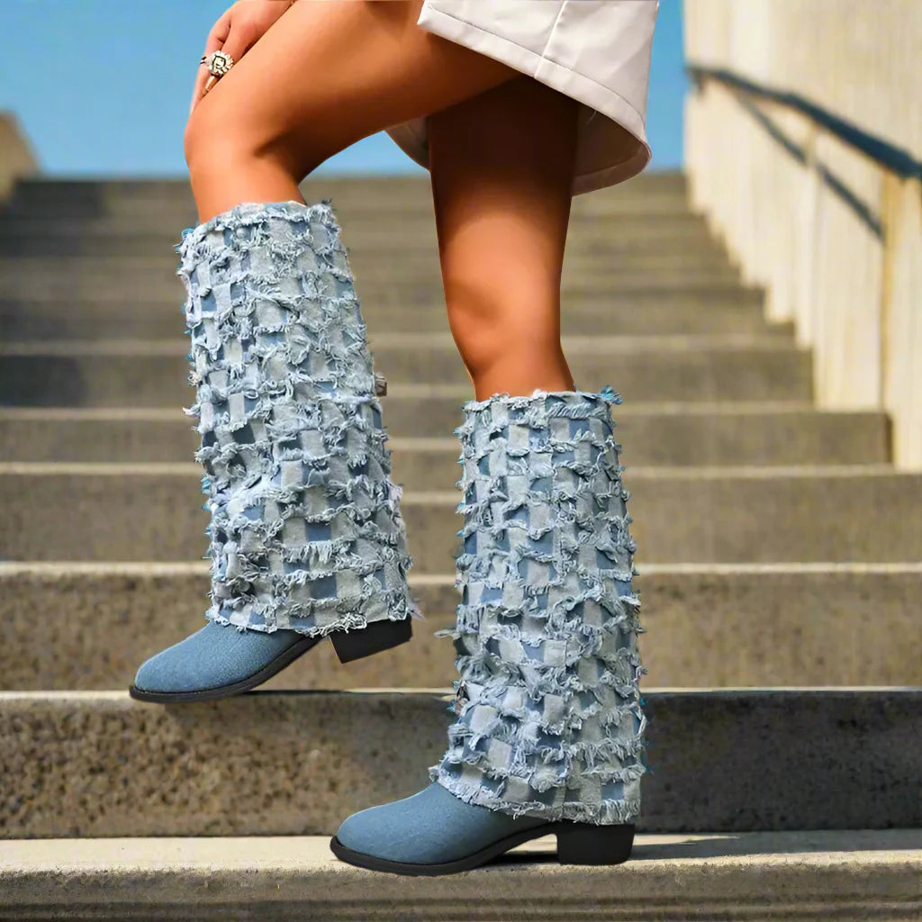 AMELIA - MONTROSE DENIM HEELS-15560634335605-Nancy & Mae Savannah