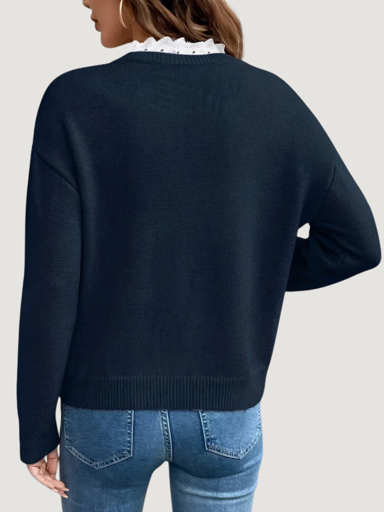 ANASTELLE - LAYERED-LOOK SWEATER-15549015130485-Mirella Fiore