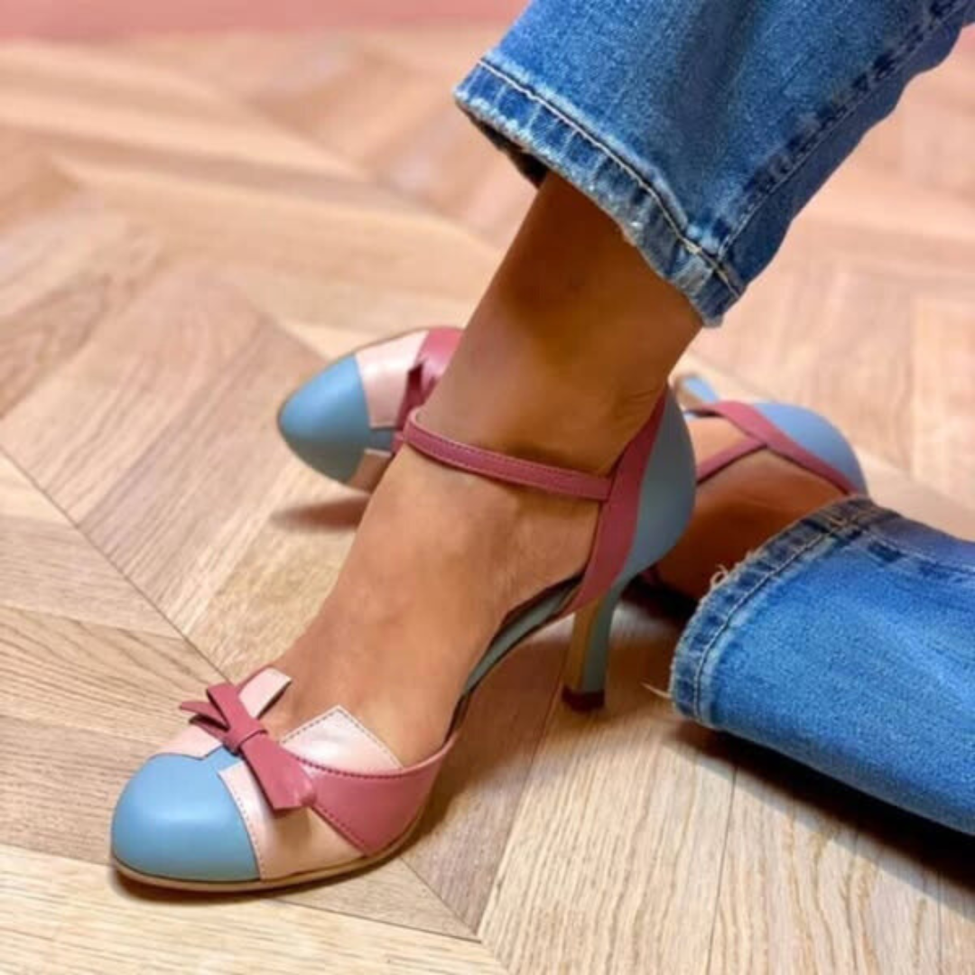 ARIANE - COLORBLOCK HEEL PUMPS-15553870266741-Mirella Fiore