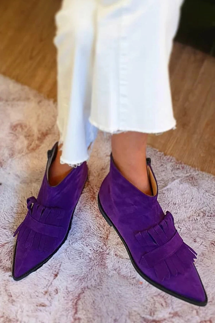 AUDREY - FRINGED ANKLE BOOTS-15553869185397-Mirella Fiore