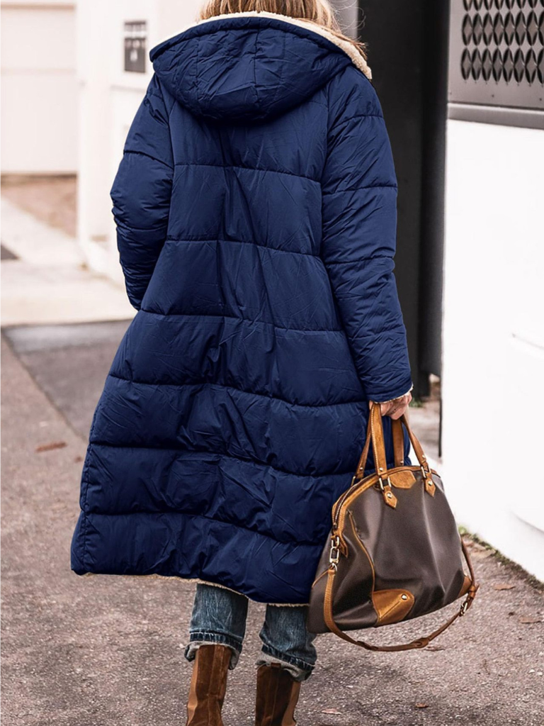 AVERY - REVERSIBLE LONGLINE COAT-15549014638965-Nancy & Mae Savannah