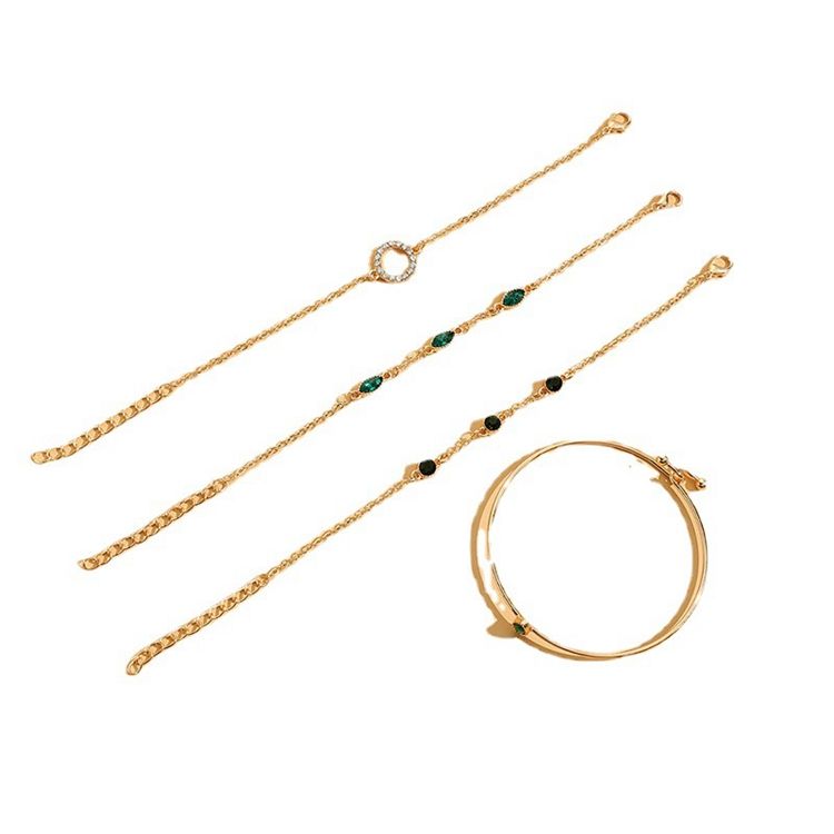 Aetherleaf Bracelet Set-15548285976949-Mirella Fiore