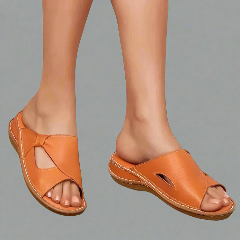 Aisha - Casual Slide Sandals-15551041405301-Mirella Fiore