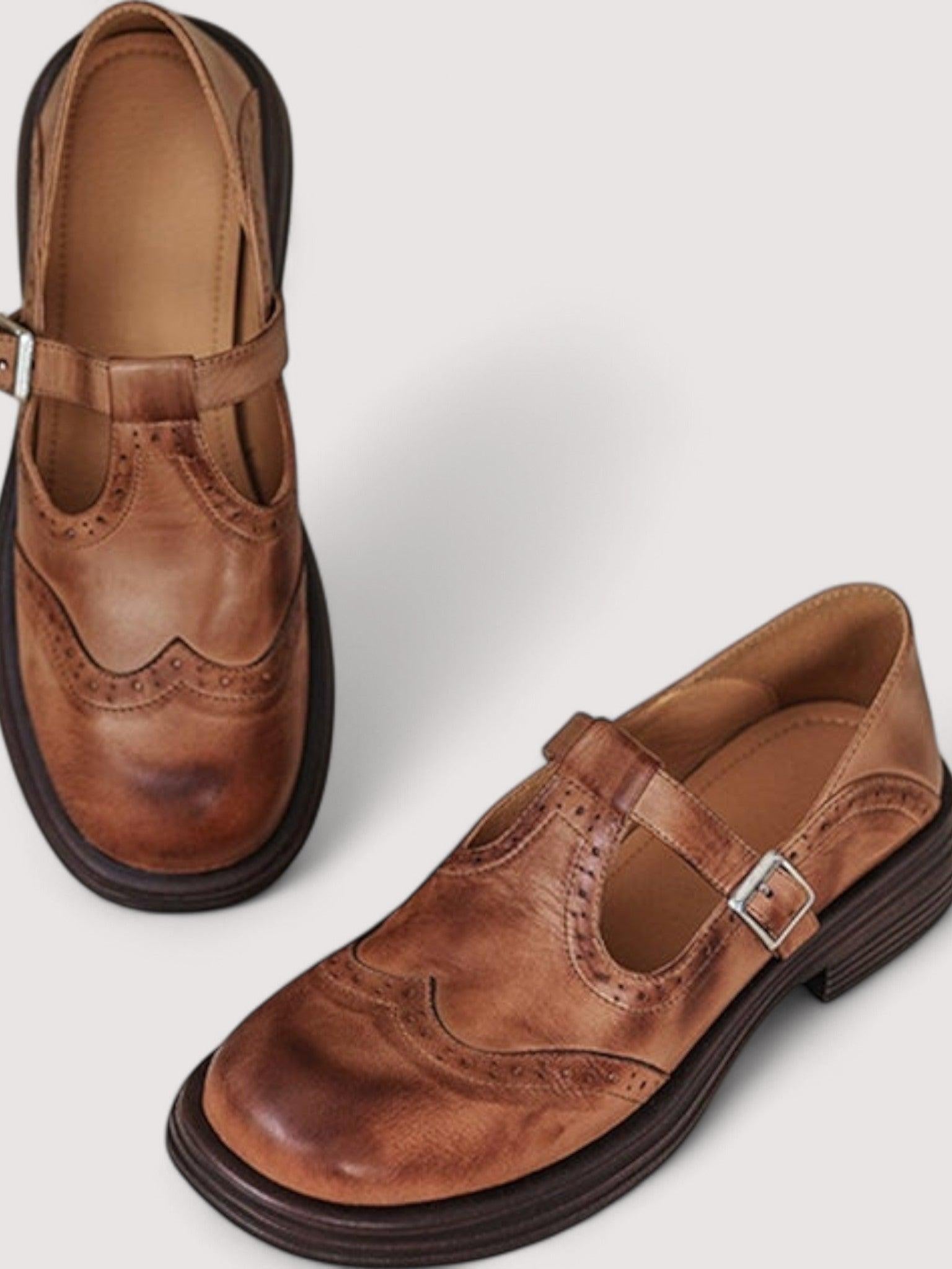 Aleris - Orthopedic Mary Jane Shoes-15518793335157-Mirella Fiore
