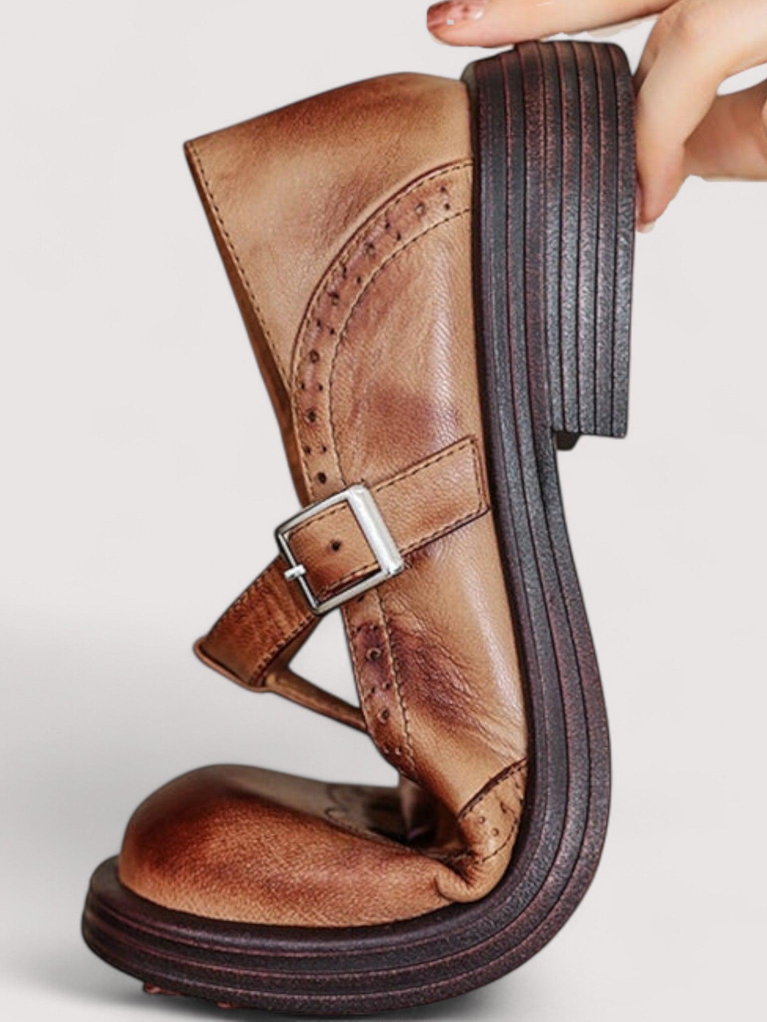 Aleris - Orthopedic Mary Jane Shoes-15518793335157-Mirella Fiore