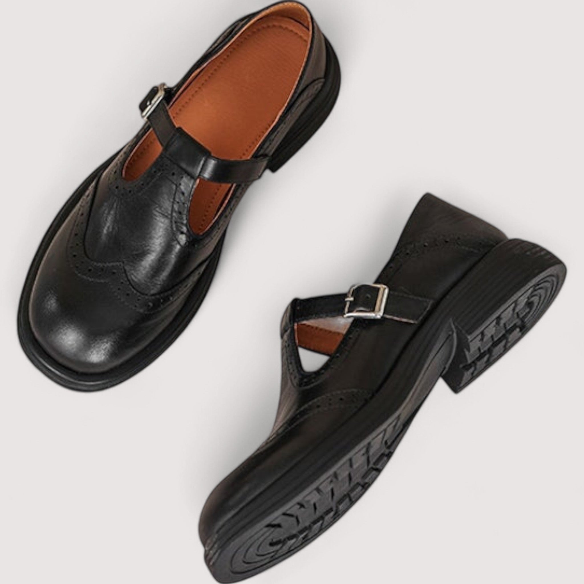 Aleris - Orthopedic Mary Jane Shoes-15518793335157-Mirella Fiore