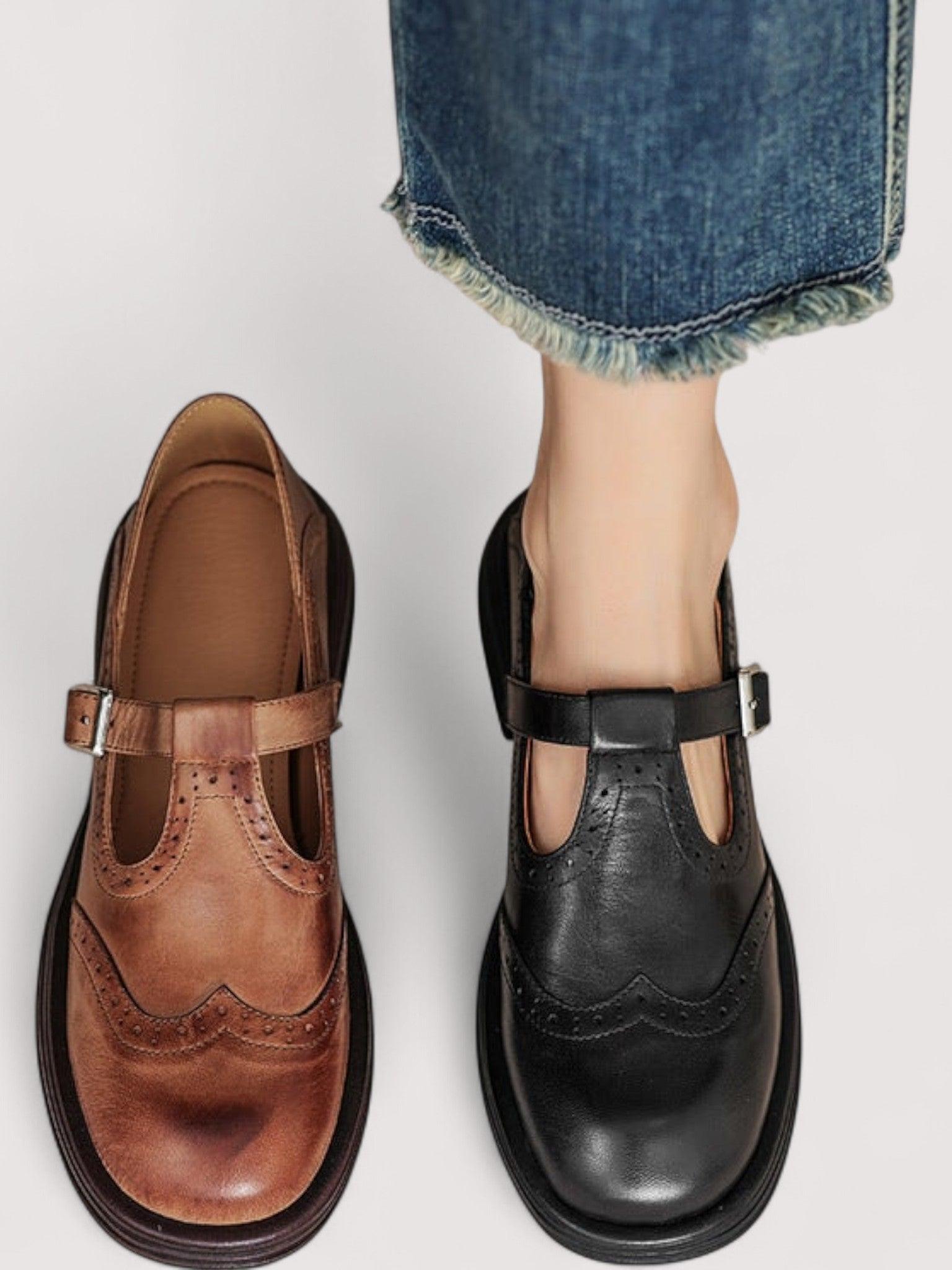 Aleris - Orthopedic Mary Jane Shoes-15518793335157-Mirella Fiore