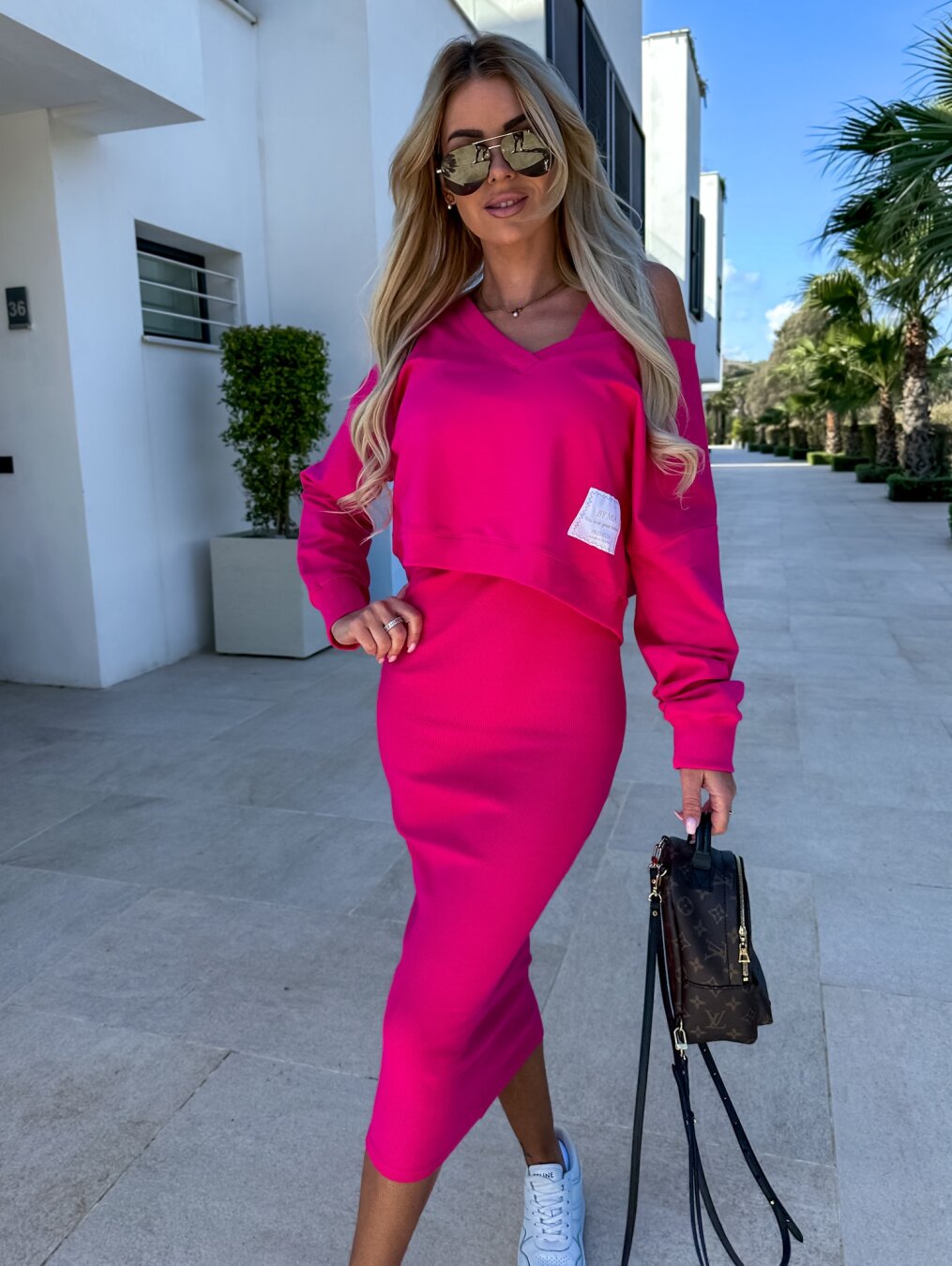Alessia – Chic two-piece - Knited co-ord set-15368928723317-Mirella Fiore