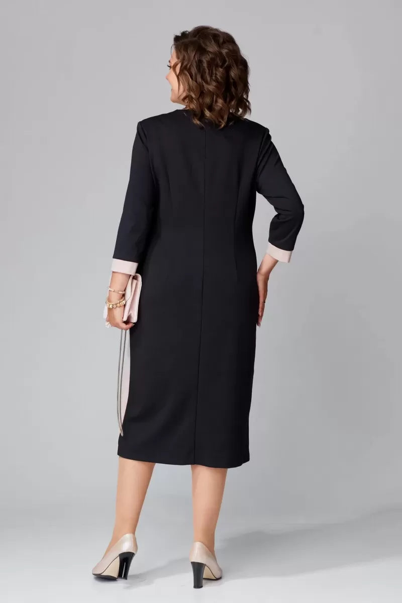 Alexa - Elegant V-neck dress-15553262289269-Mirella Fiore