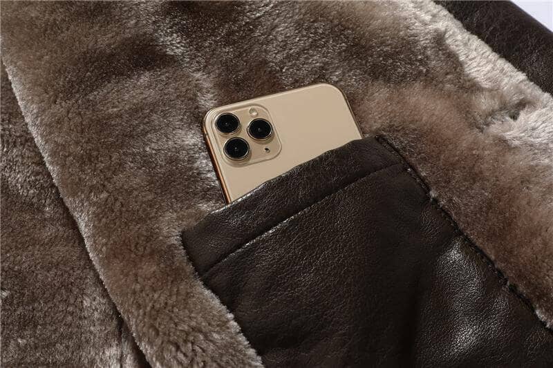 Alexander - Vintage Soft Faux Leather Winter Jacket-15551927189877-Mirella Fiore
