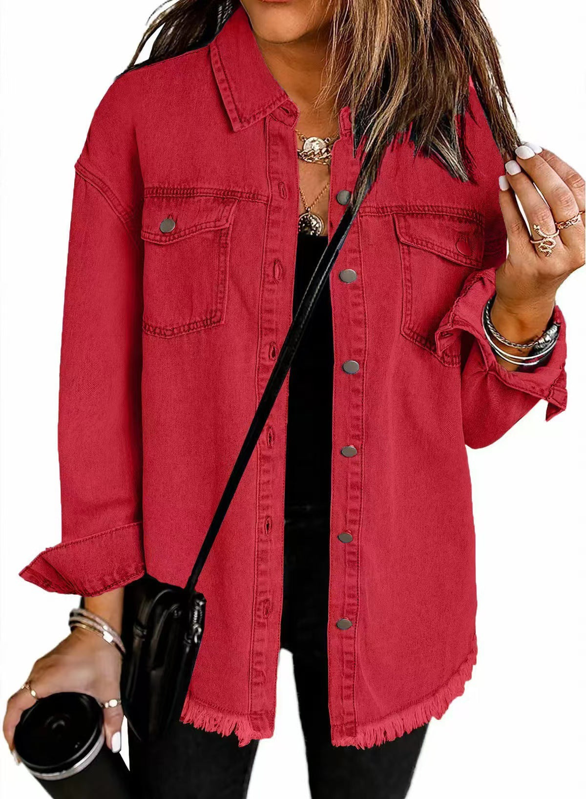Alexandra - Classic Everyday Denim Jacket-15518866669941-Mirella Fiore