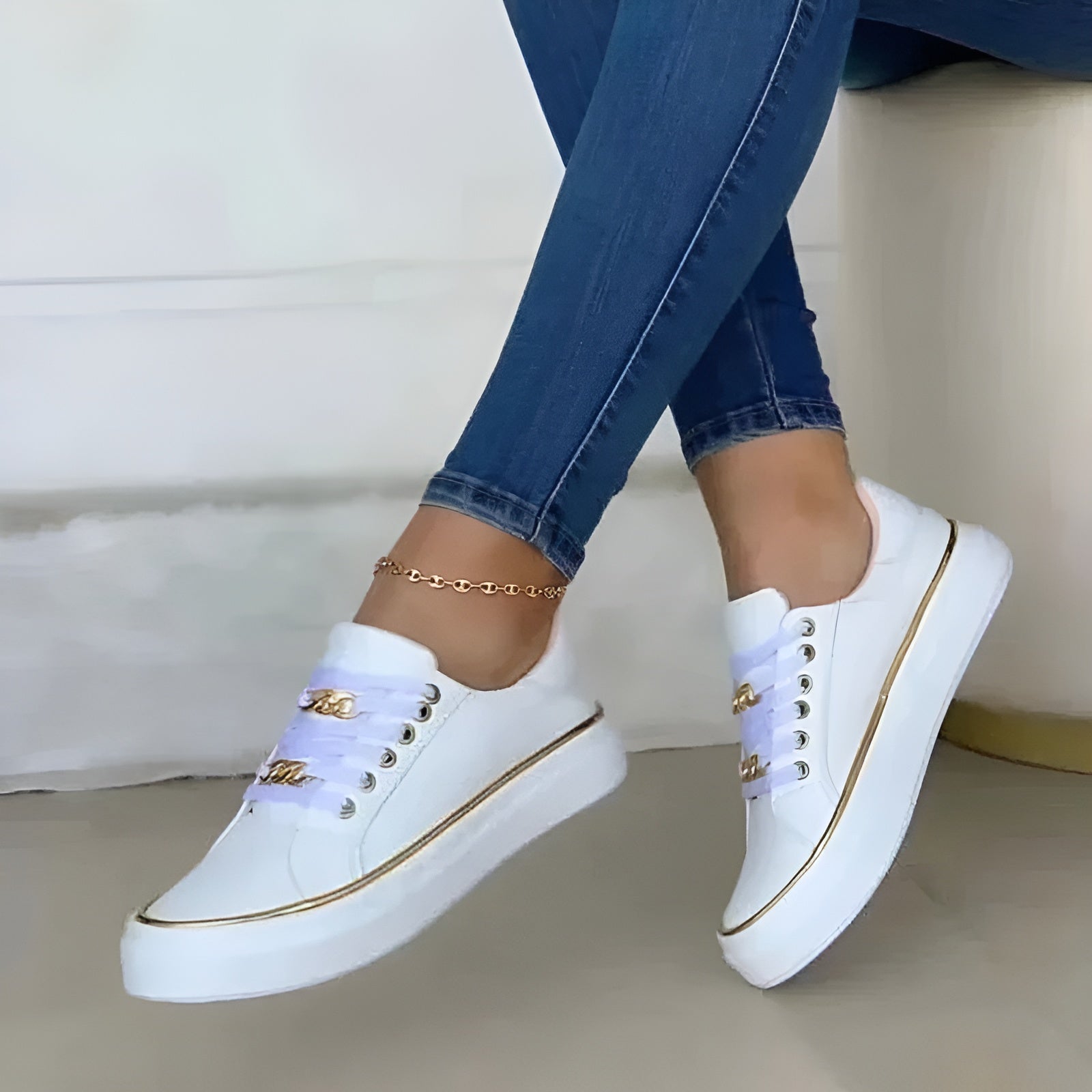 Alexya - Stylish Orthopedic Women’s Sneakers-15547820999029-Mirella Fiore